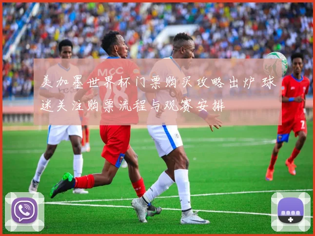 美加墨世界杯门票购买攻略出炉 球迷关注购票流程与观赛安排