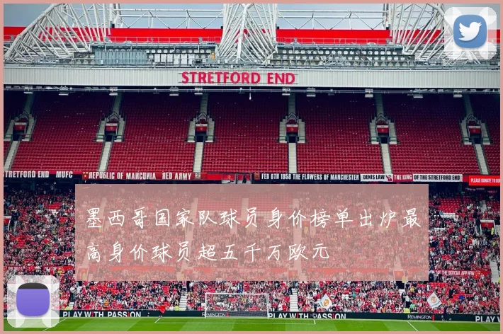 墨西哥国家队球员身价榜单出炉最高身价球员超五千万欧元