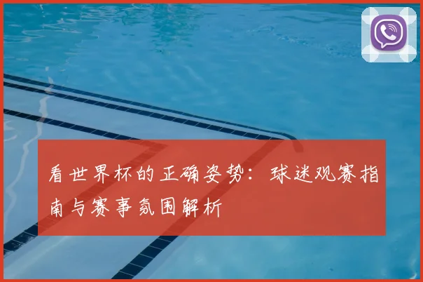 看世界杯的正确姿势:球迷观赛指南与赛事氛围解析